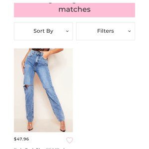 Missy Empire Blue Jeans